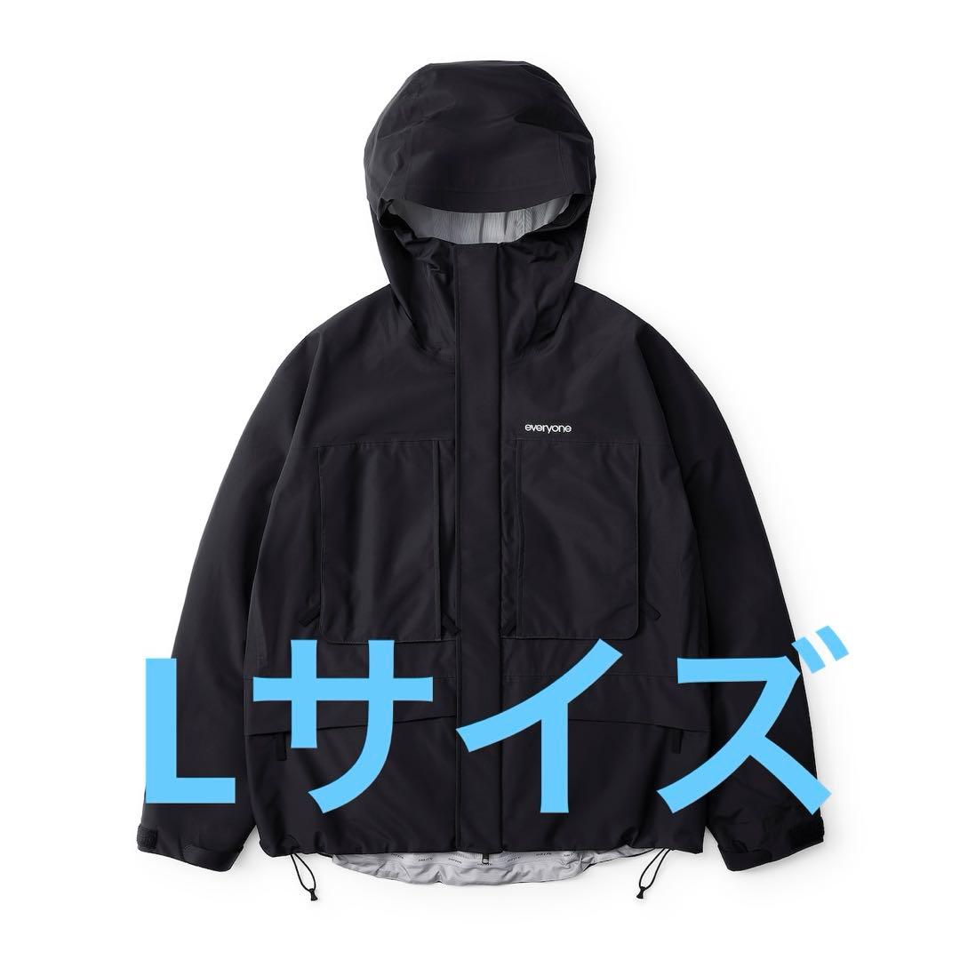 everyone 3layer shell jacket BLACK Lサイズ