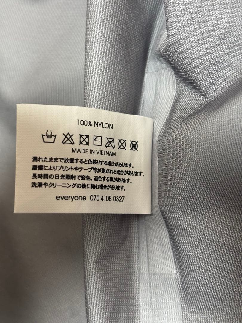 everyone 3layer shell jacket BLACK Lサイズ