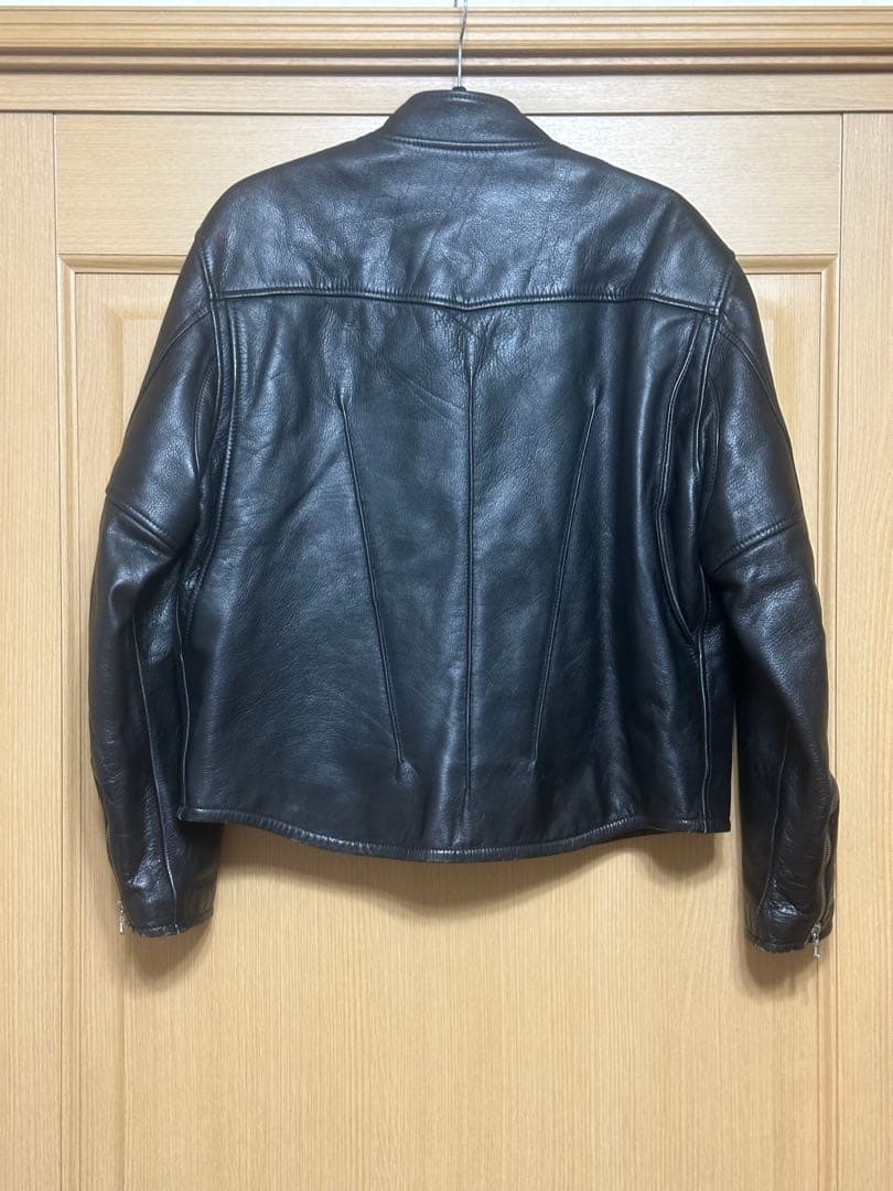 chevignon シェビニオン シングル レザージャケット L BLK