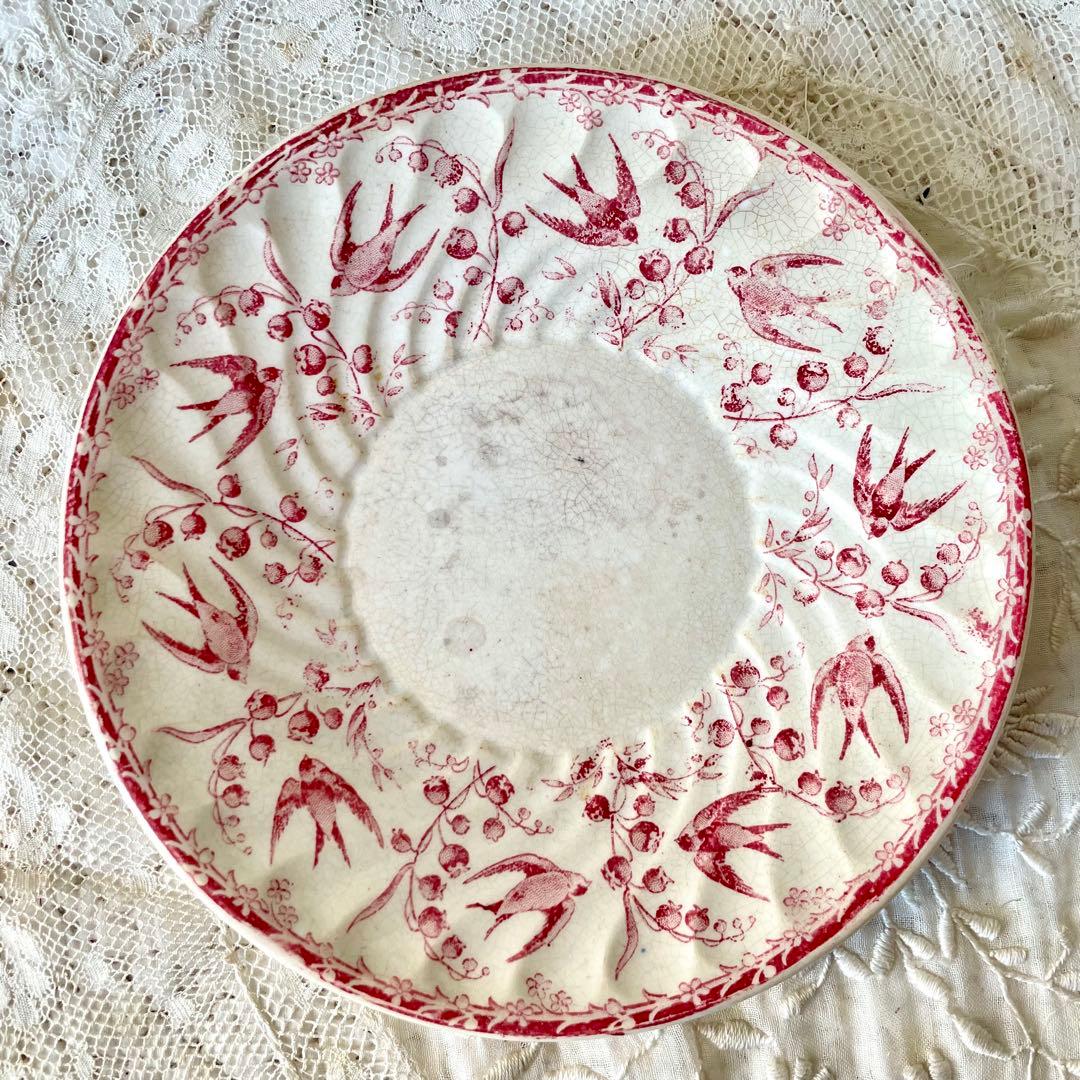 新春アンティーク福袋③プレート&ソーサー5枚セット　サルグミンヌARUNDO 皿