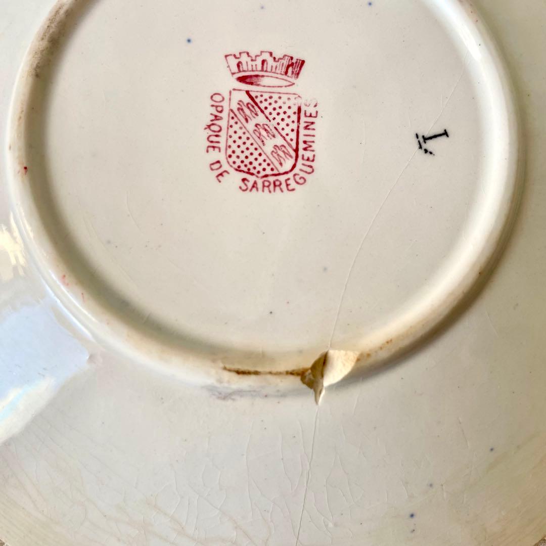 新春アンティーク福袋③プレート&ソーサー5枚セット　サルグミンヌARUNDO 皿