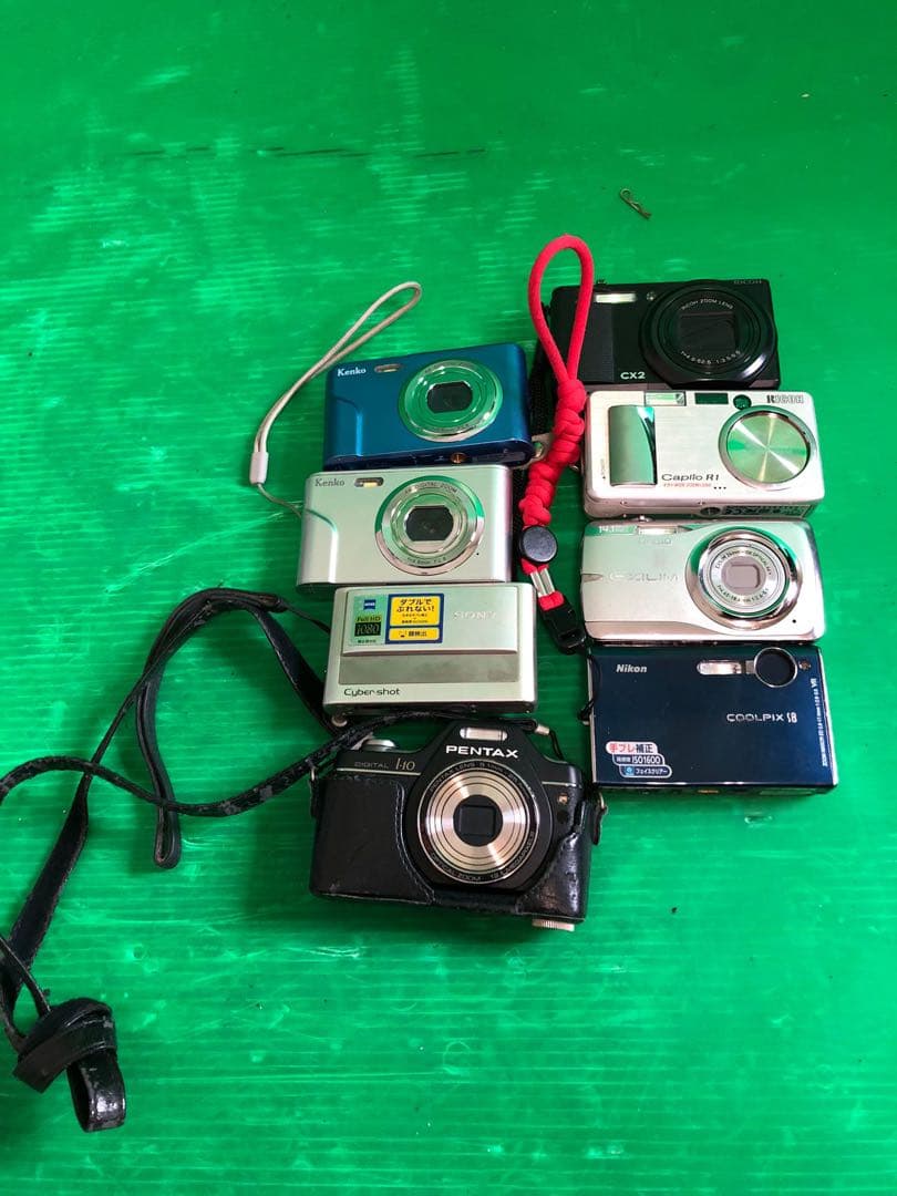 デジタルカメラ 各種 8ピースまとめ売り 動作未確認 現状渡し