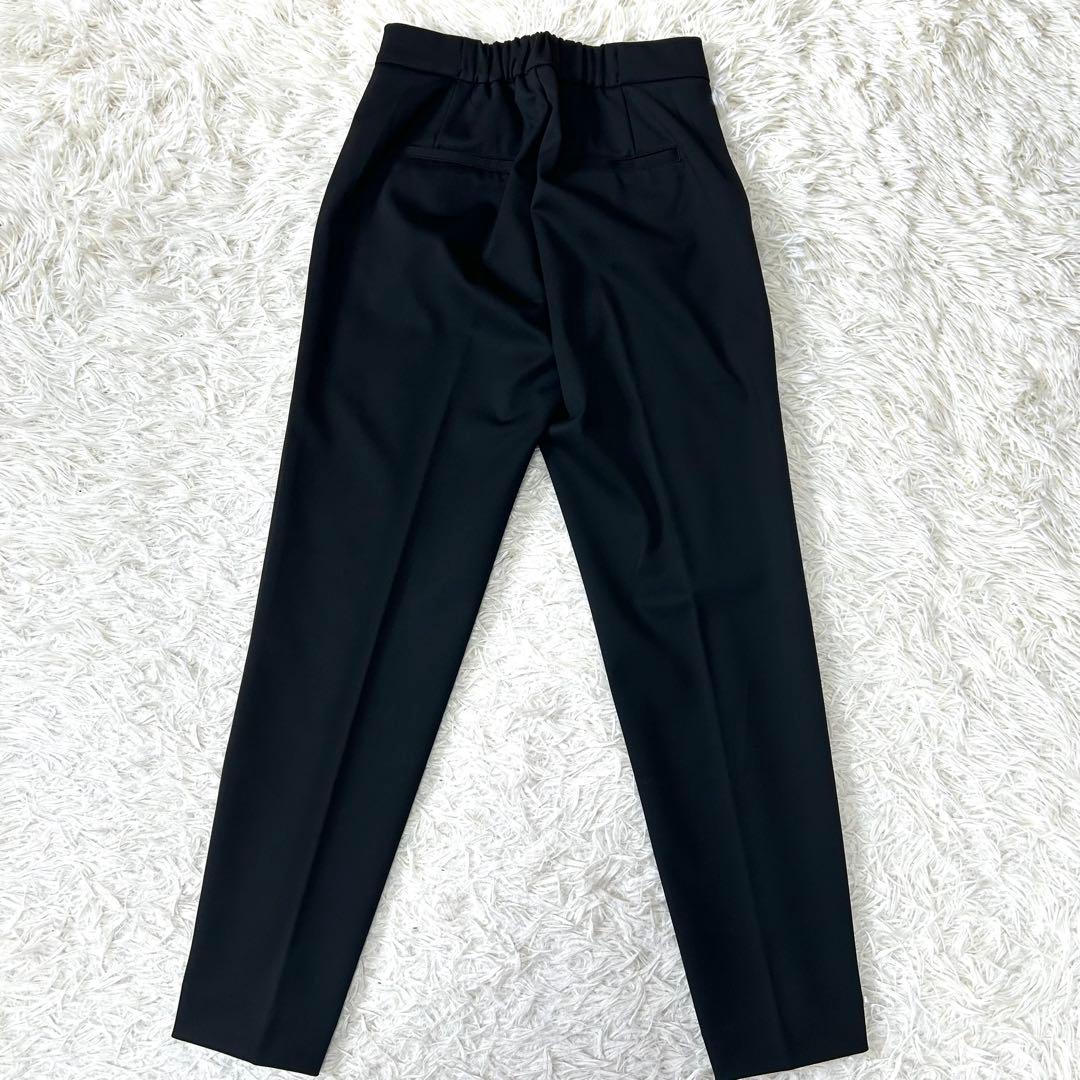 【未使用タグ付☆洗える】レディース ナイロンポンチパジャマスーツ セット 黒 S