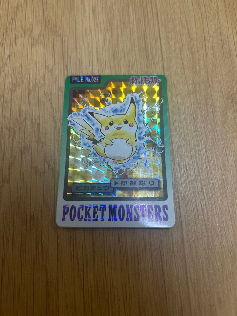 ポケモンカードダス　ピカチュウ カード 025