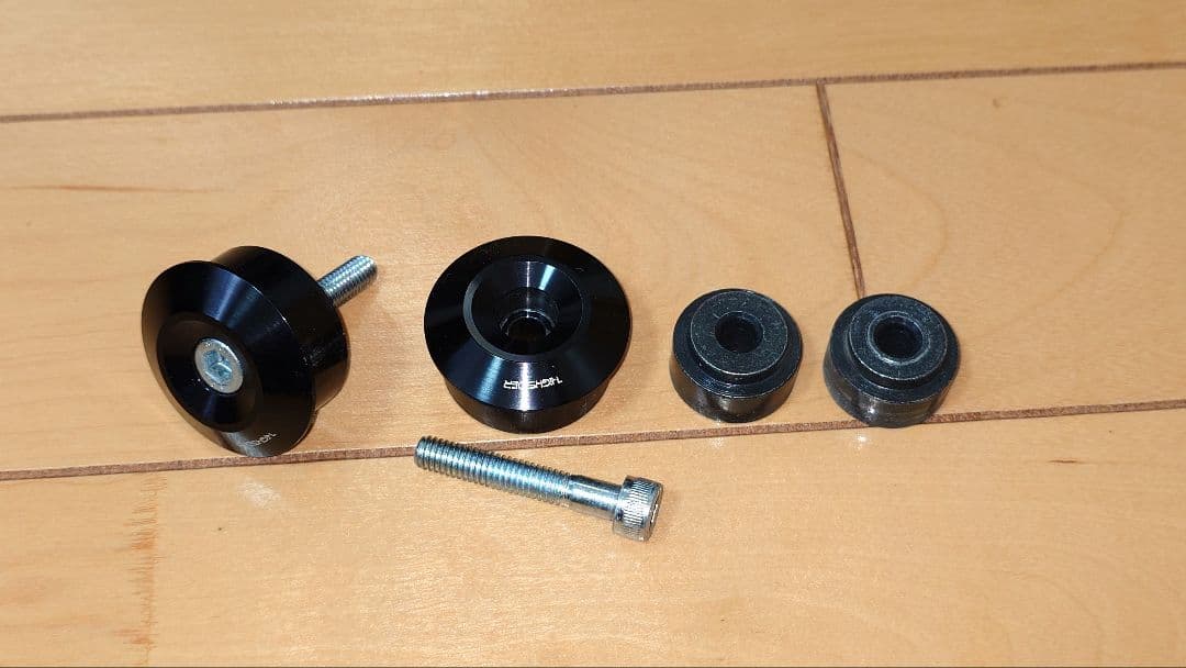 ハイサイダーバーエンドミラー ステルスX5 ＋レブル1100用アダプターセット