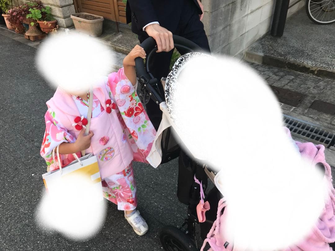 七五三　3歳　女の子　着物セット