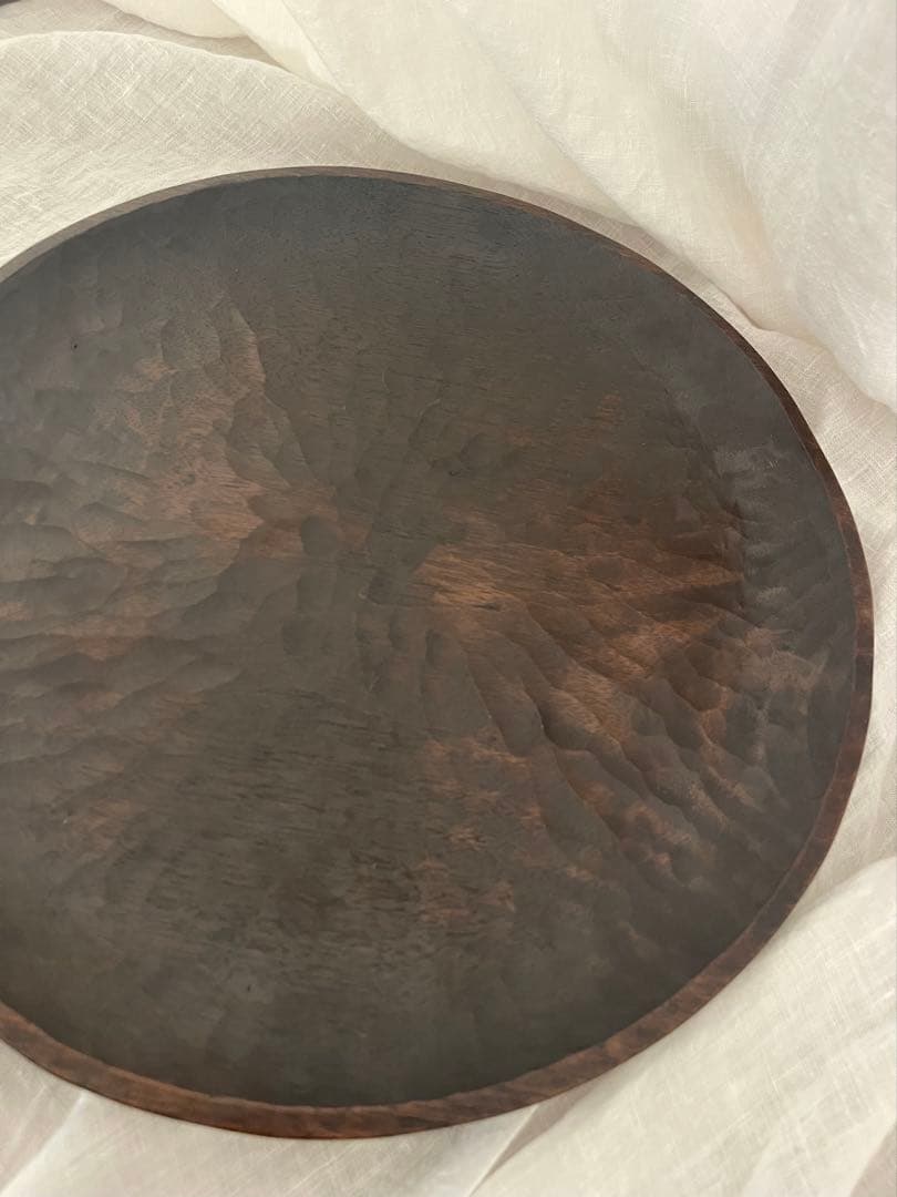 三谷龍二　黒漆ボウル　31cm