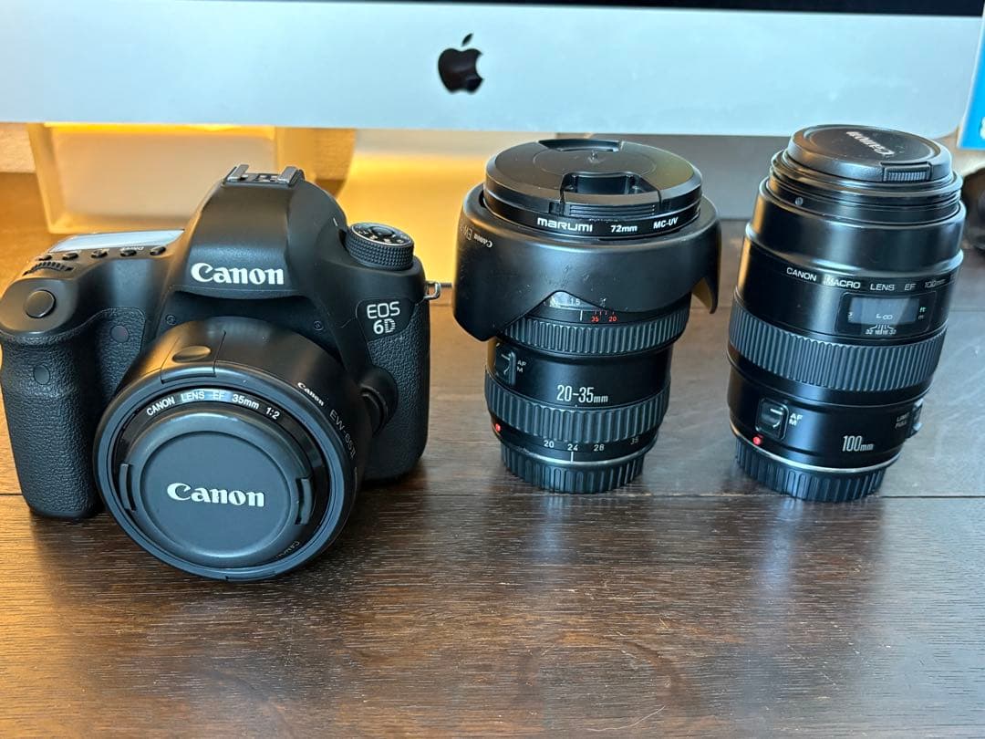 Canon 6D フルサイズ一眼 レンズ3本セット