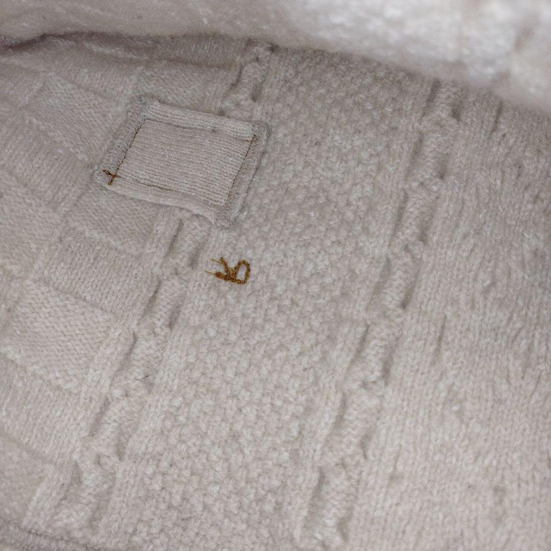 【37】45R コットンシェットランドの908 セーター　ナチュラル