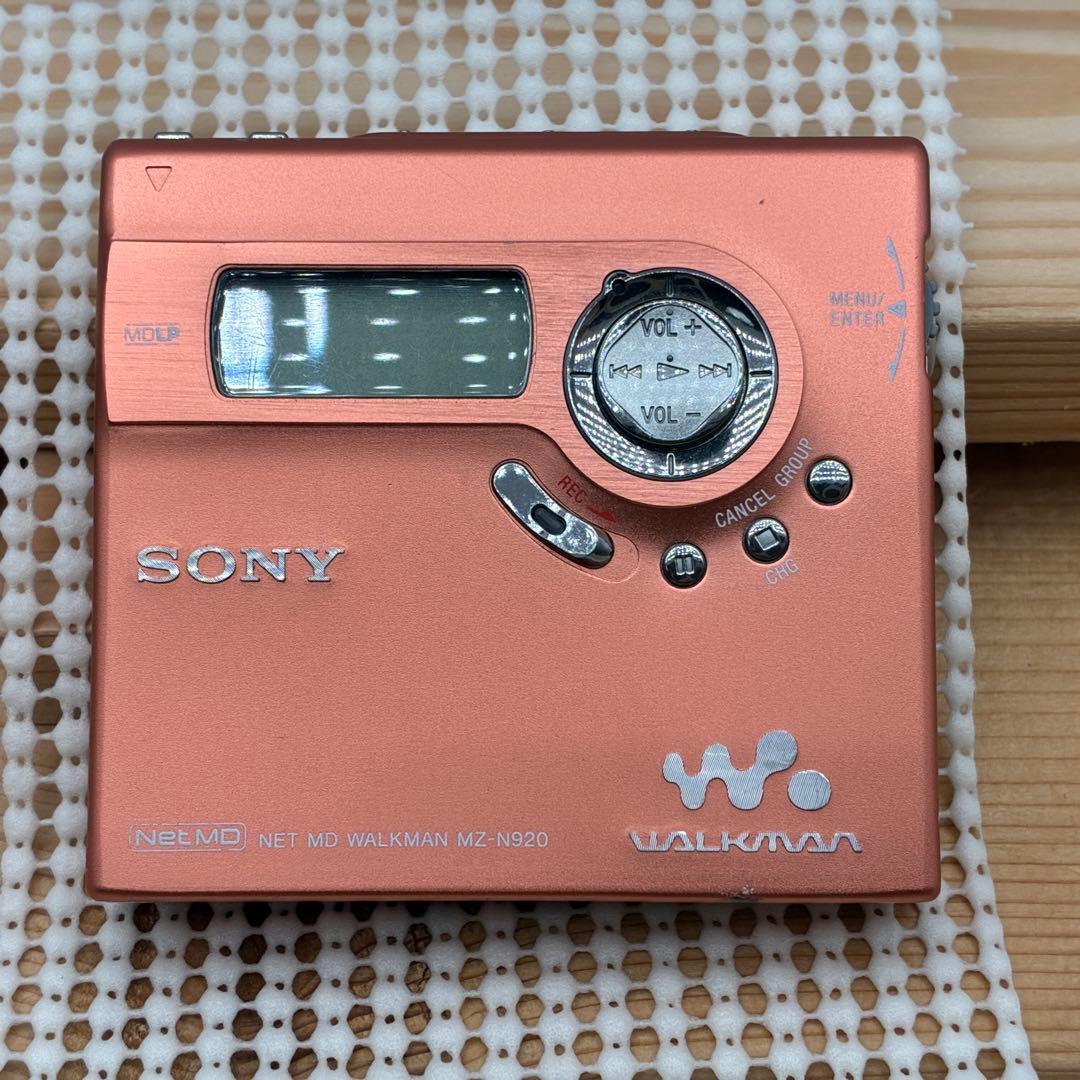 SONY ソニー MDウォークマン NetMD MZ-N920