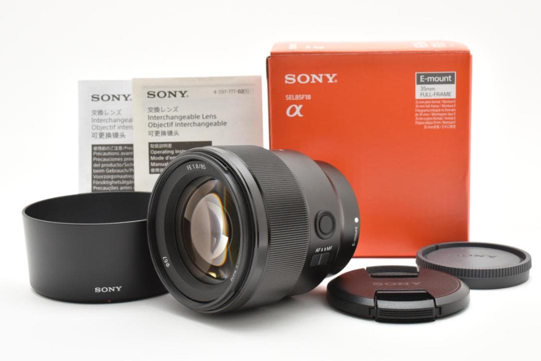 ■美品■SONY FE 85mm F1.8 [SEL85F18]
