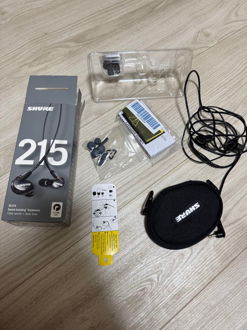 美品　shure se215