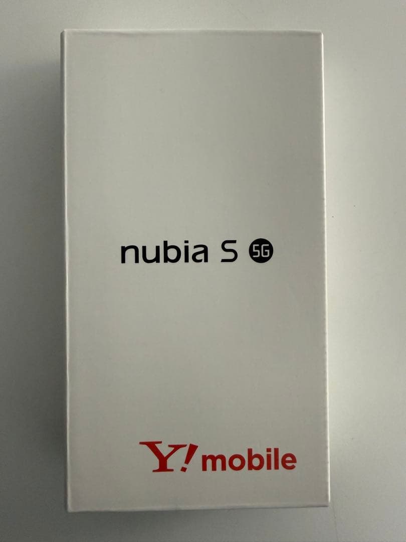 nubia S 5G A403ZT ブラック　#4847-1