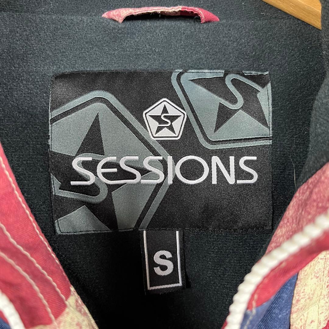 美品　SESSIONS セッションズ　星条旗柄　ボードウェア　S burton