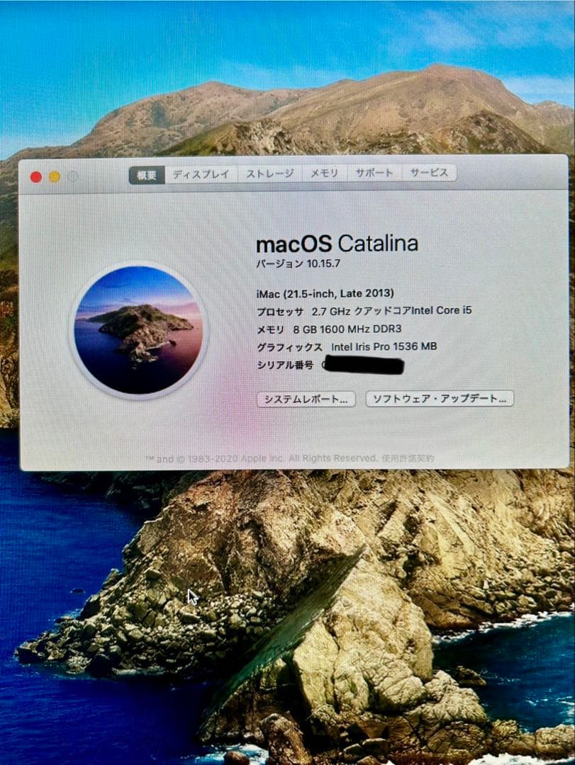 Macデスクトップ iMac (21.5-inch, Late 2013)