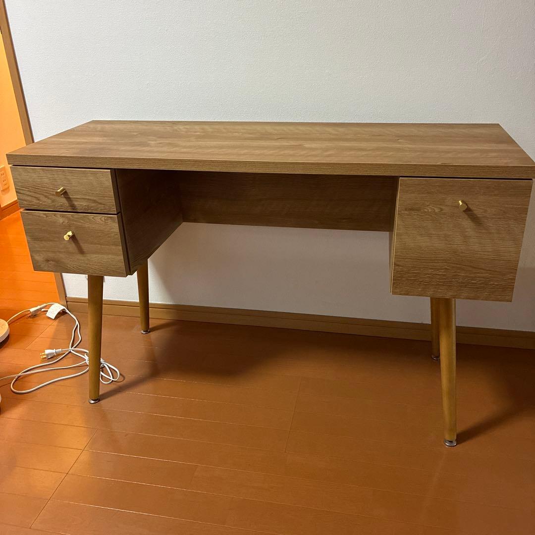 【即決】ZARA  ウッド調シンプルモダンドレッサー