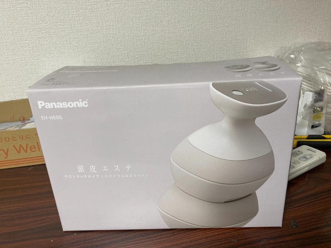 新品　パナソニック EH-HE0G-T 頭皮エステ ブラウン調EHHE0GT