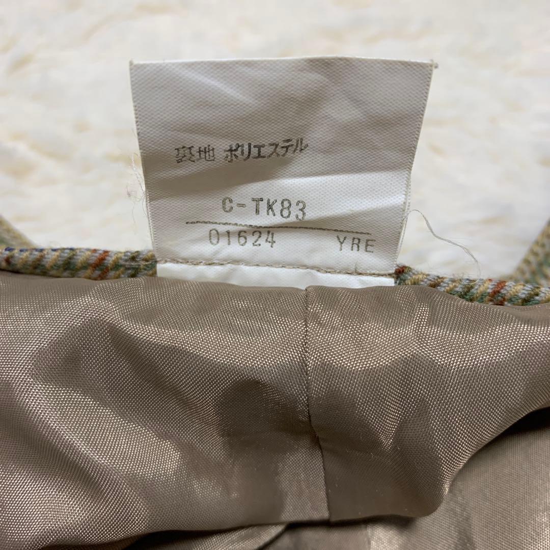 【特大3L！】バーバリー　パンツスーツ　セットアップ　ダブルブレスト