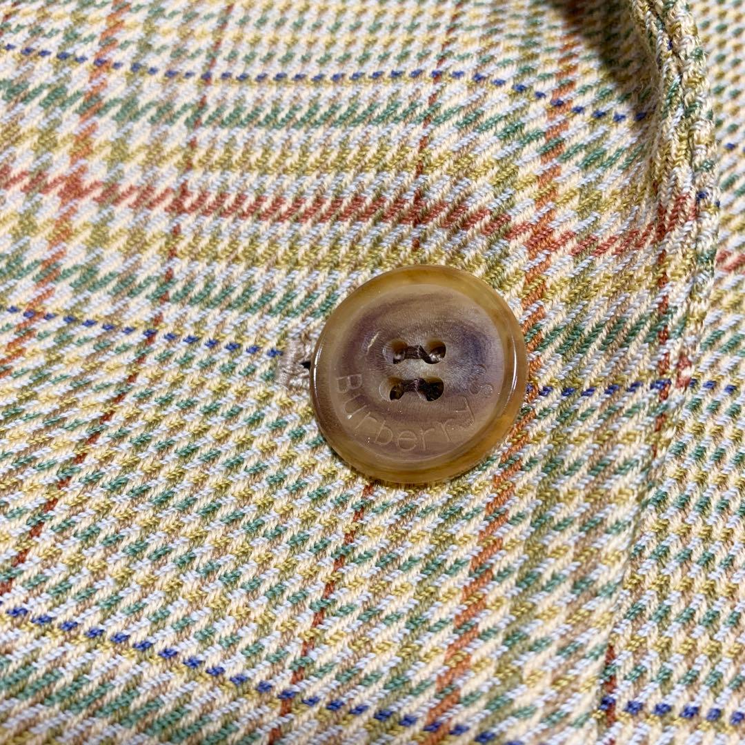 【特大3L！】バーバリー　パンツスーツ　セットアップ　ダブルブレスト