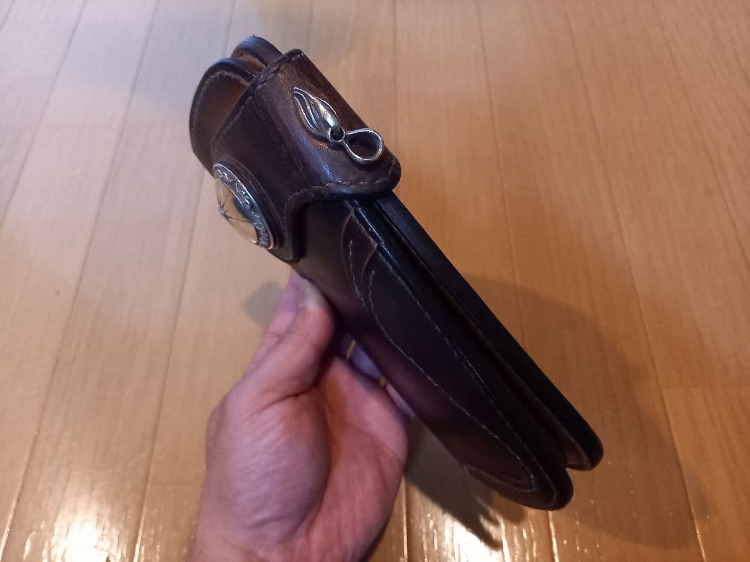 ONE'S WORKER レザー長財布 & ウォレットロープ