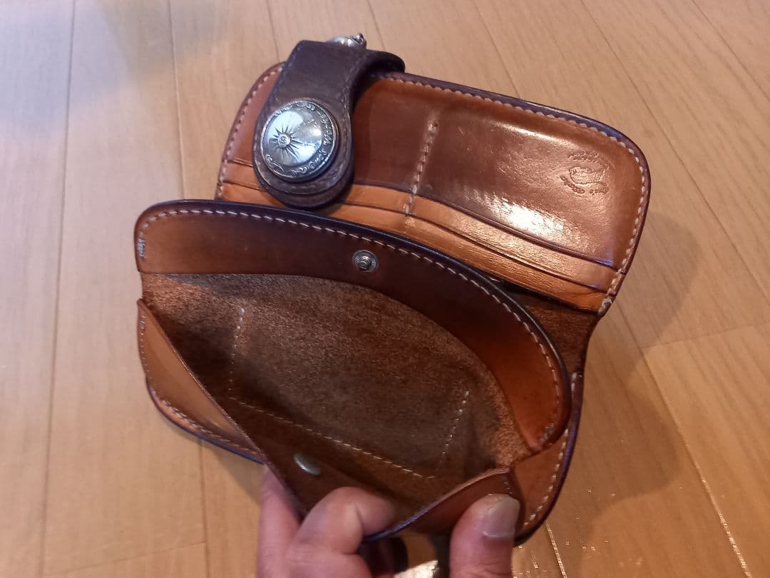 ONE'S WORKER レザー長財布 & ウォレットロープ