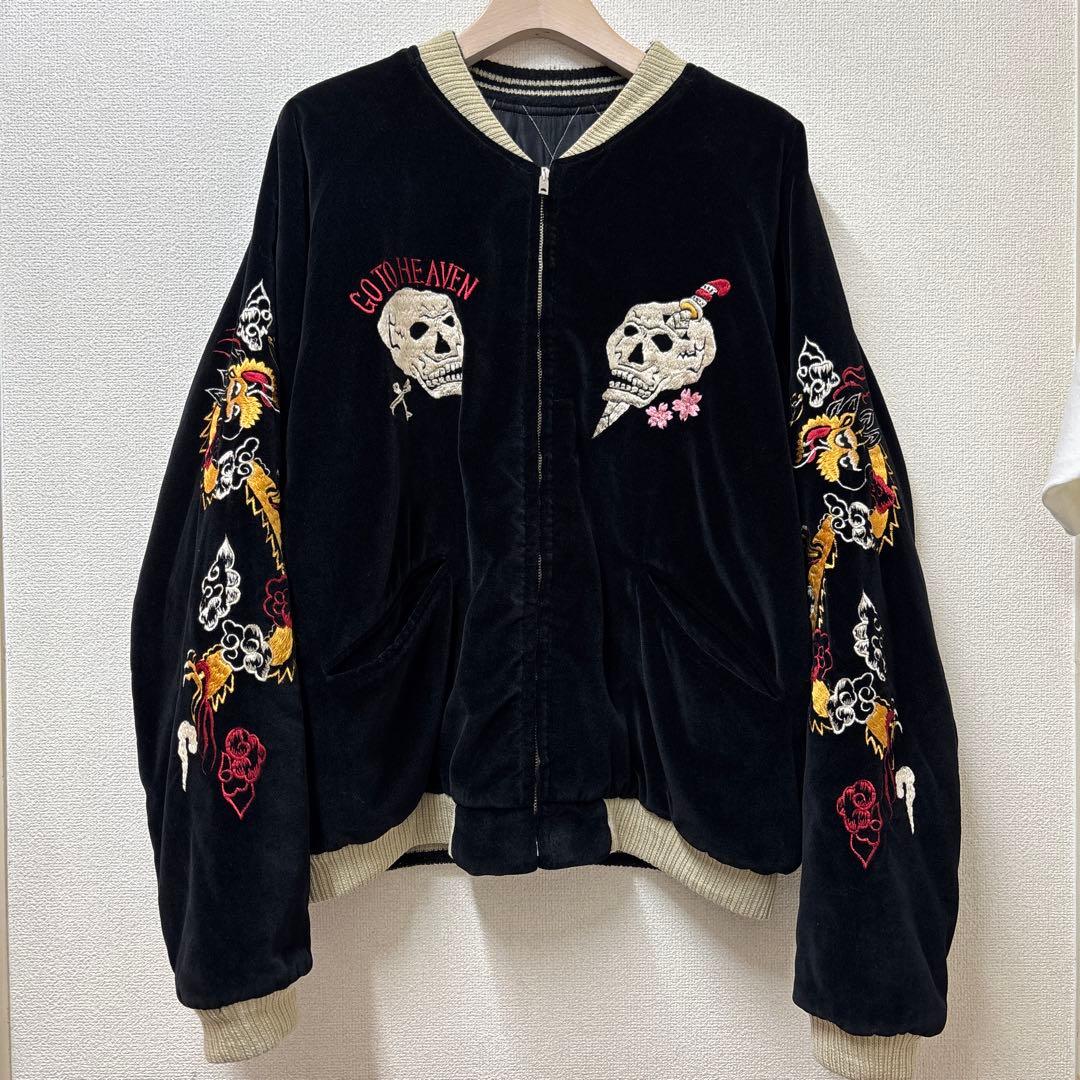 東洋エンタープライズ スカジャン 黒 SPECIAL EDITION 2004