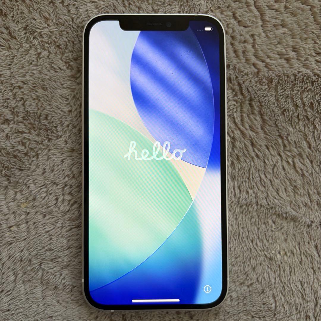 iPhone12 SIMフリー　バッテリー100%