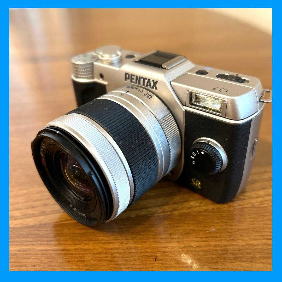 【PENTAX 】【レンズ４つ付き】ミラーレス一眼　Q7 本体　標準　トイレンズ