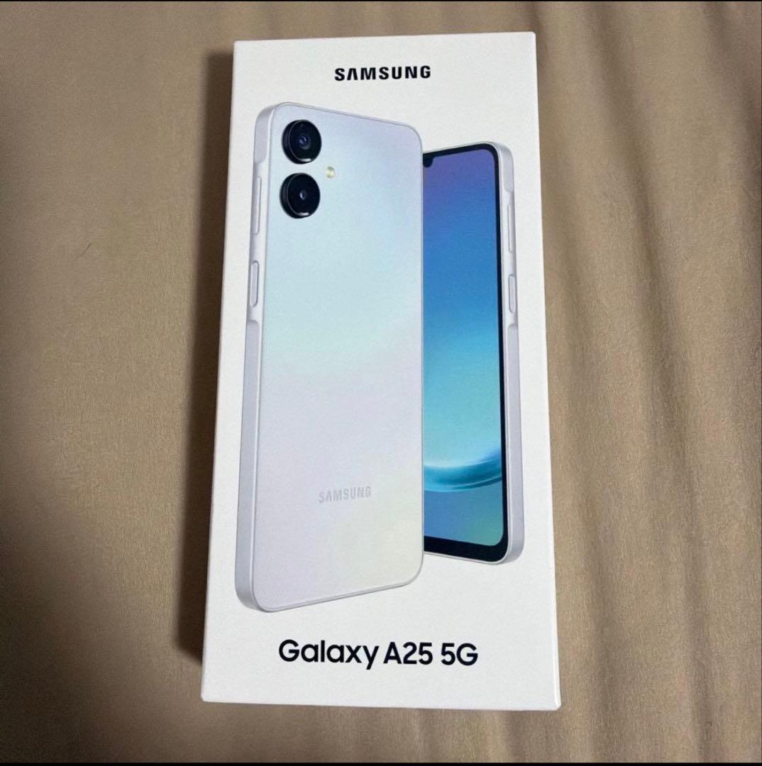 AMSUNG Galaxy A25 5G 本体　ライトブルー　未使用　ギャラクシ