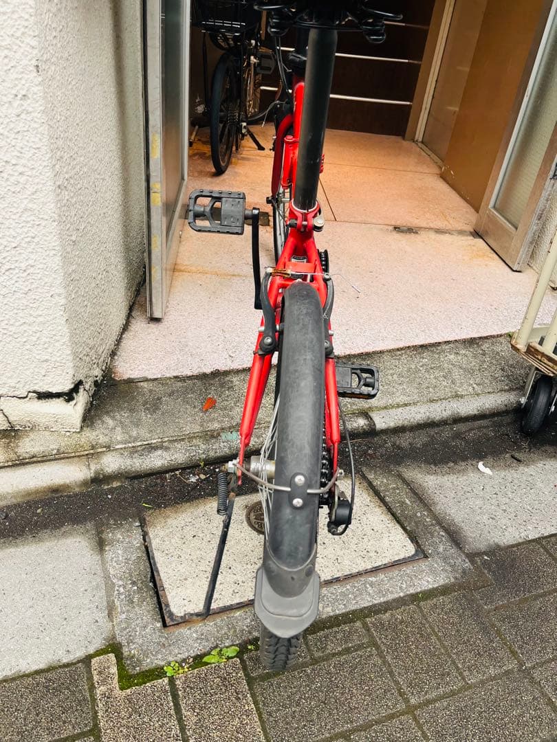 DAHON SUV D6 折りたたみ自転車 レッド ミニベロ