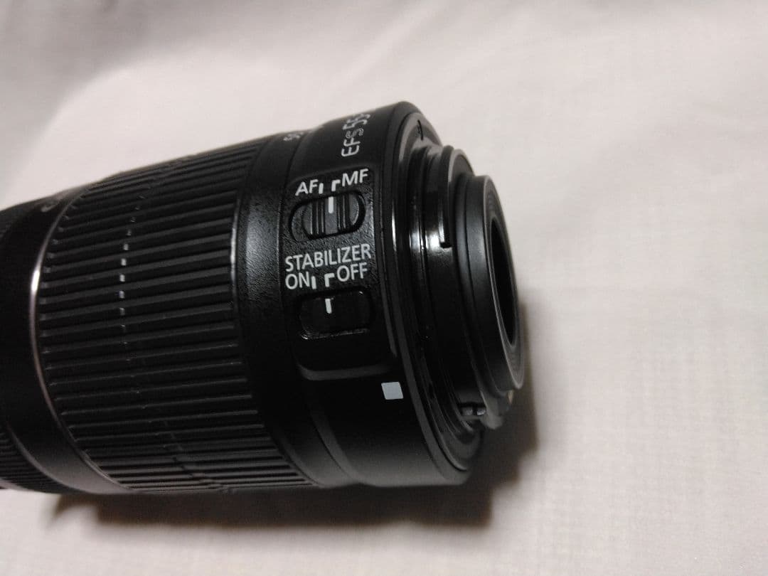 Canon EFS55-250mm 望遠レンズ ジャンク