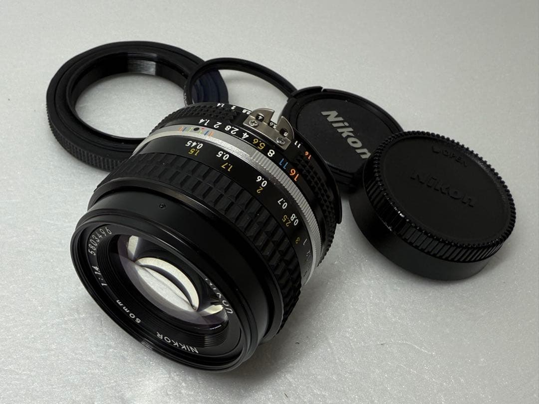 Nikon Ai-s Nikkor 50mm F1.4 SICコーティング
