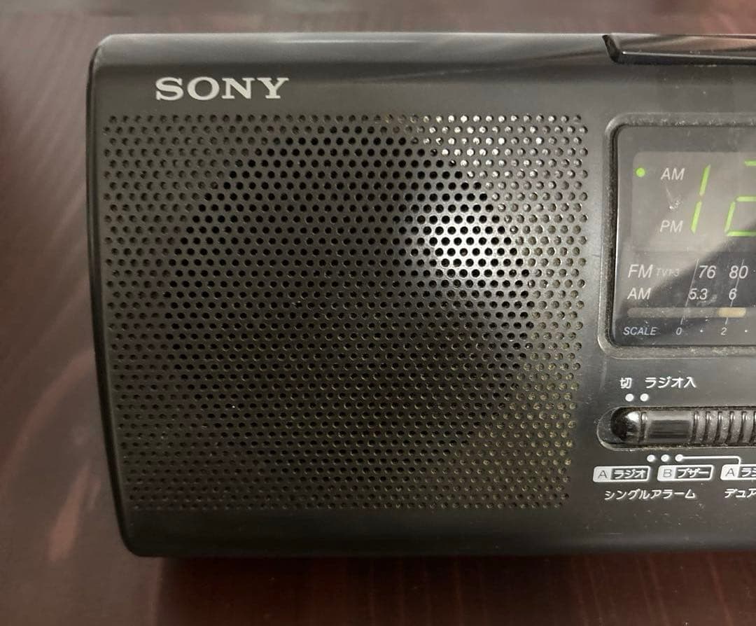 SONY DREAM MACHINE AM/FMラジオ　ICF-CS750