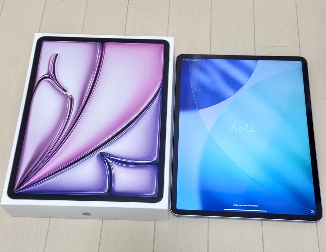 Apple iPad Air 13インチ Wi-Fi 128GB パープル 美品