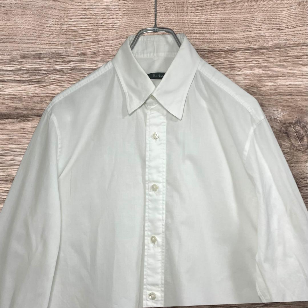 ベルルッティ✨Berluti ホワイト 長袖ワイシャツ AM