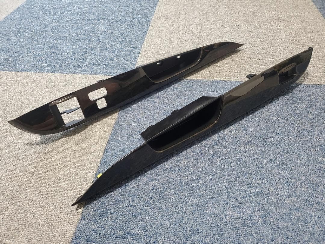 200系ハイエース　ダークプライム2　純正PWスイッチパネル 左右　アームレスト