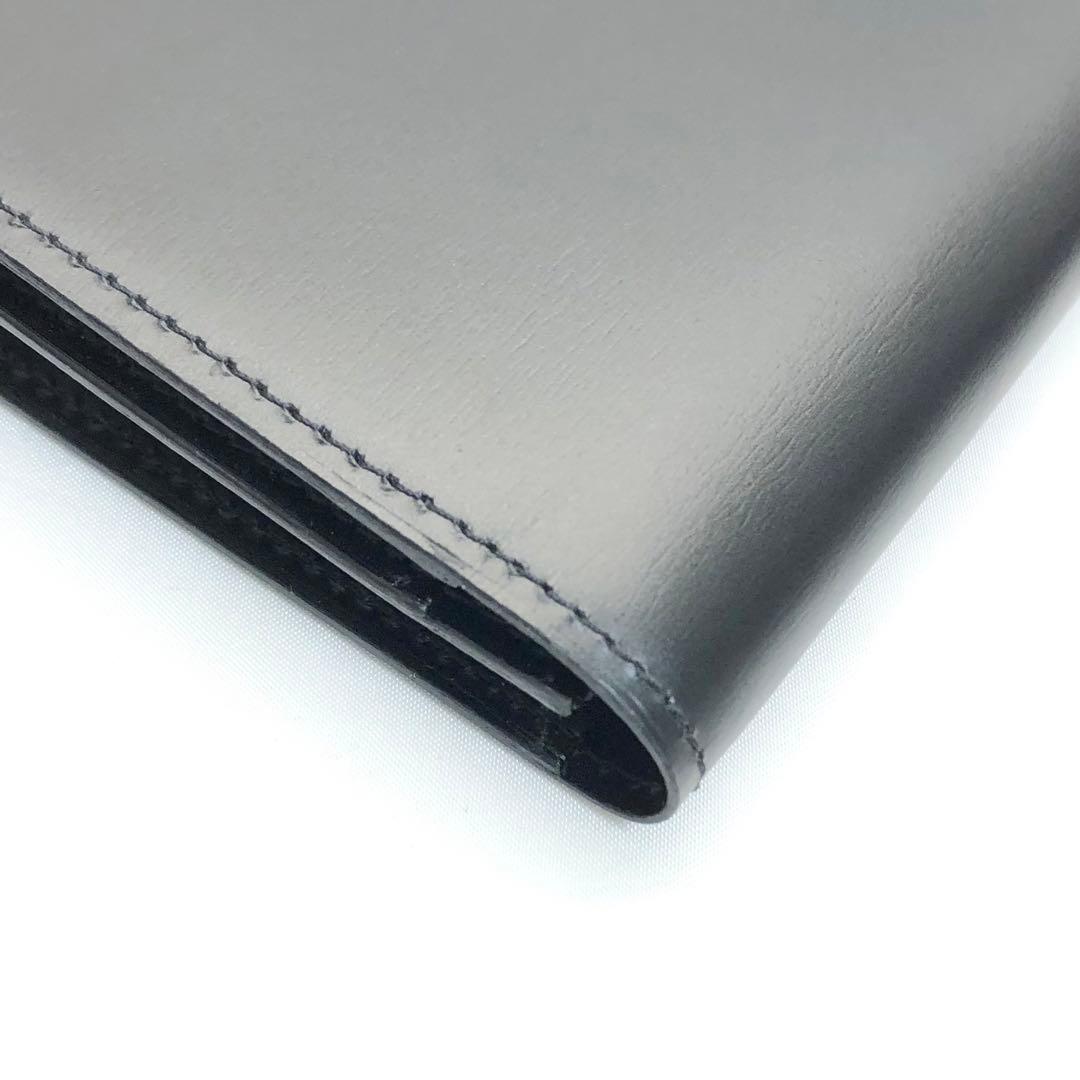 【未使用✨】　dunhill ダンヒル 二つ折り長財布 レザー ブラック　箱付き