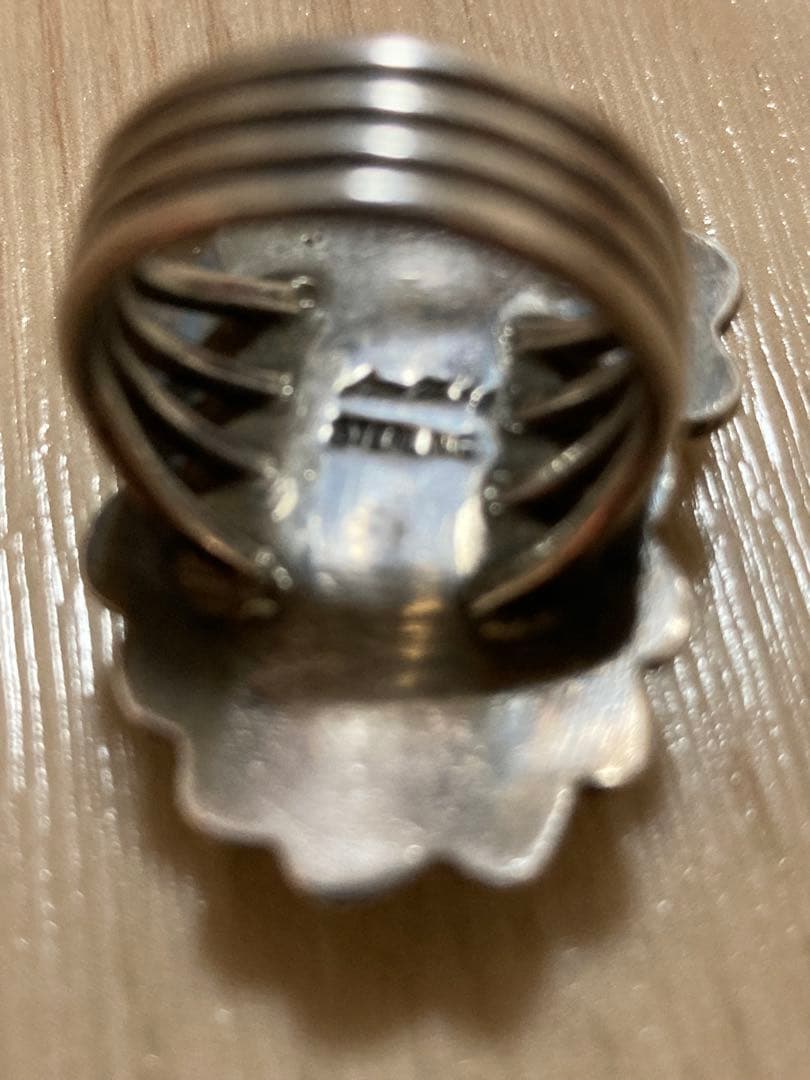 インディアンジュエリー ターコイズ ダブルストーントルコ石 ネイティブアメリカン