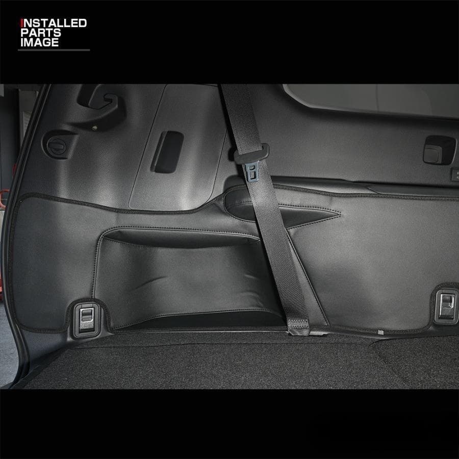 ランドクルーザー LC250 ドアキックガード ブラック ラゲッジサイドカバー