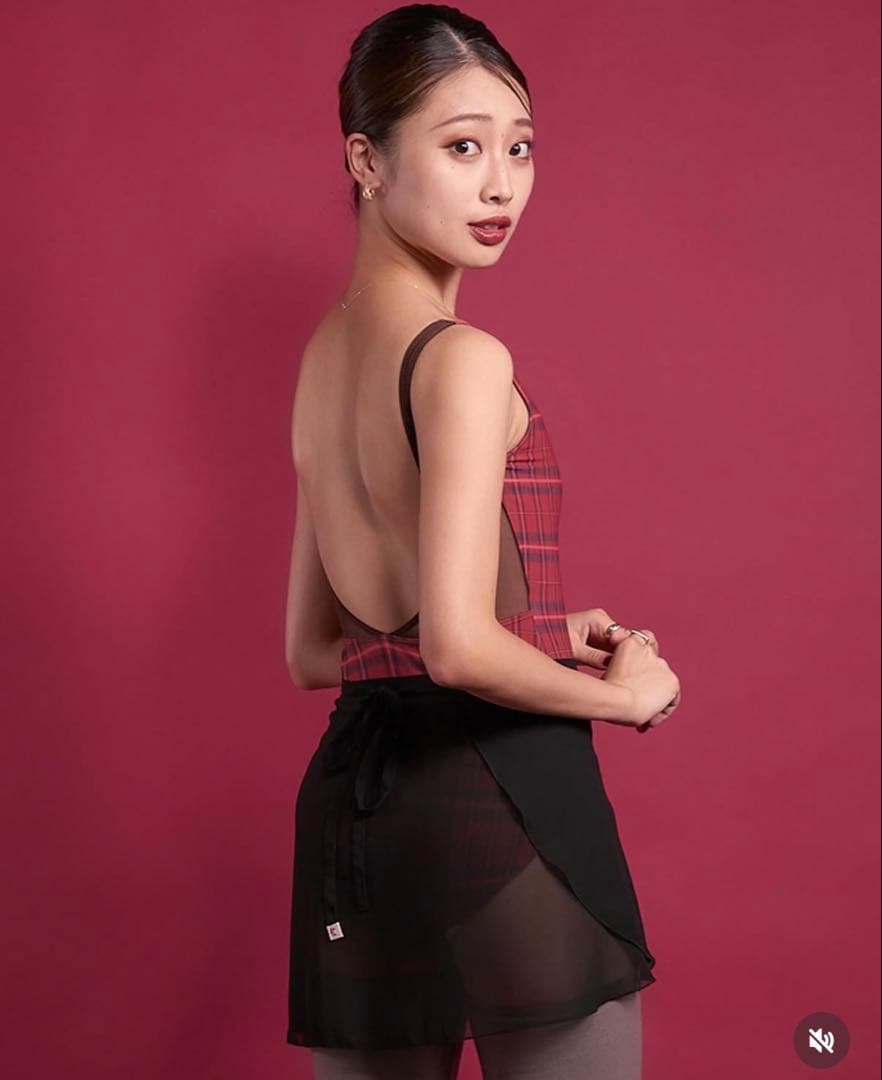 新品 M size Degage unoa ウノア レオタード バレエ