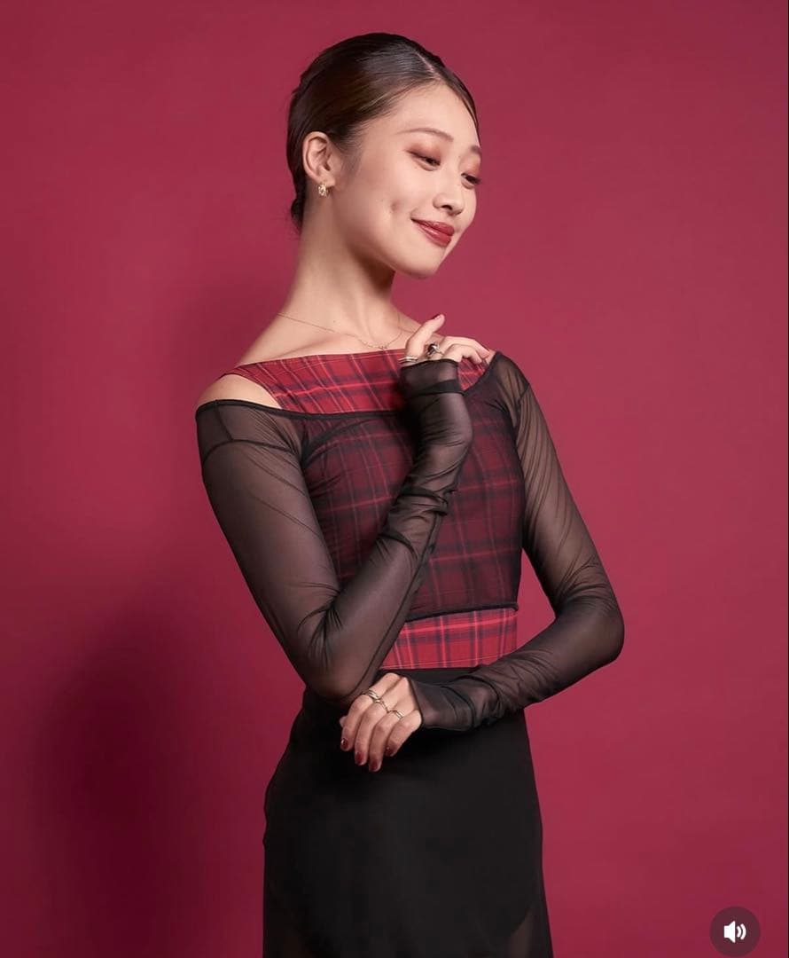 新品 M size Degage unoa ウノア レオタード バレエ