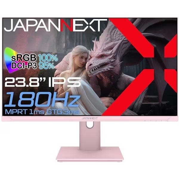 新品★JAPANNEXT 23.8インチ モニター IPS フルHD 180Hz