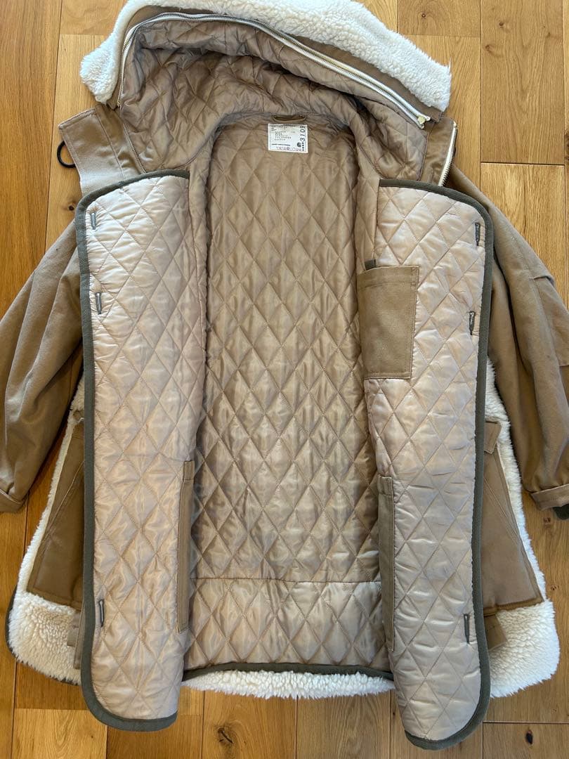 Sacai x Carhartt FW2023/シベリアンパーカ　極上