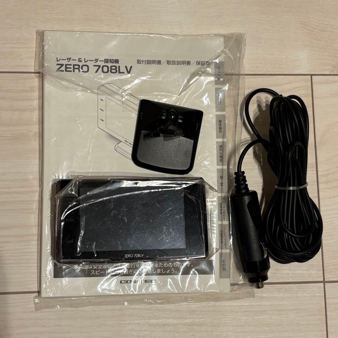 ZERO 708LV レーダーレーザー探知機 コムテック