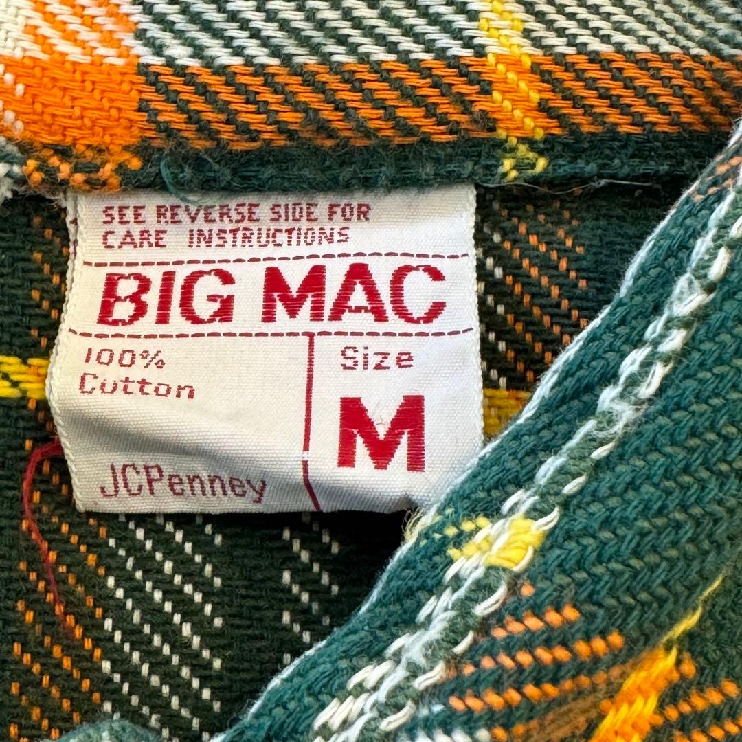 e*n様 70s BIG MAC ネルシャツ ヴィンテージ