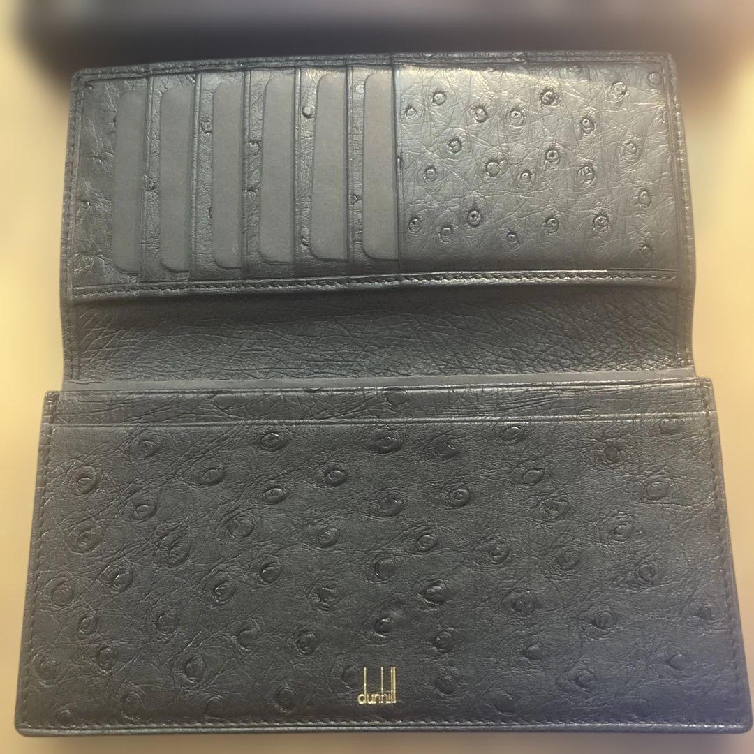 未使用品です♪ダンヒル 財布(オーストリッチ)