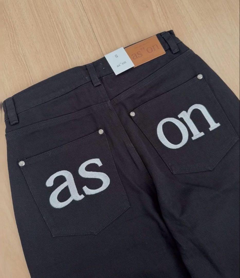 ason ストレートジーンズ
