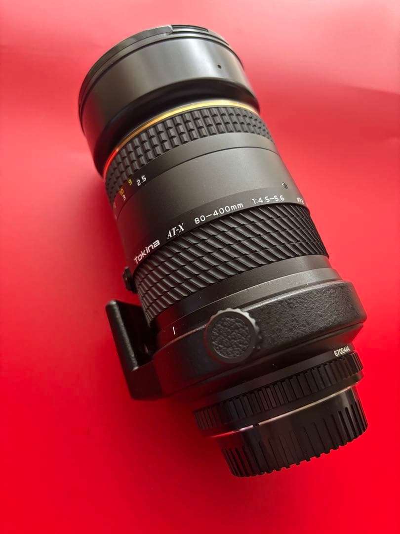 お値下げ　Tokina AT-X 80-400mm 1:4.5-5.6Dレンズ