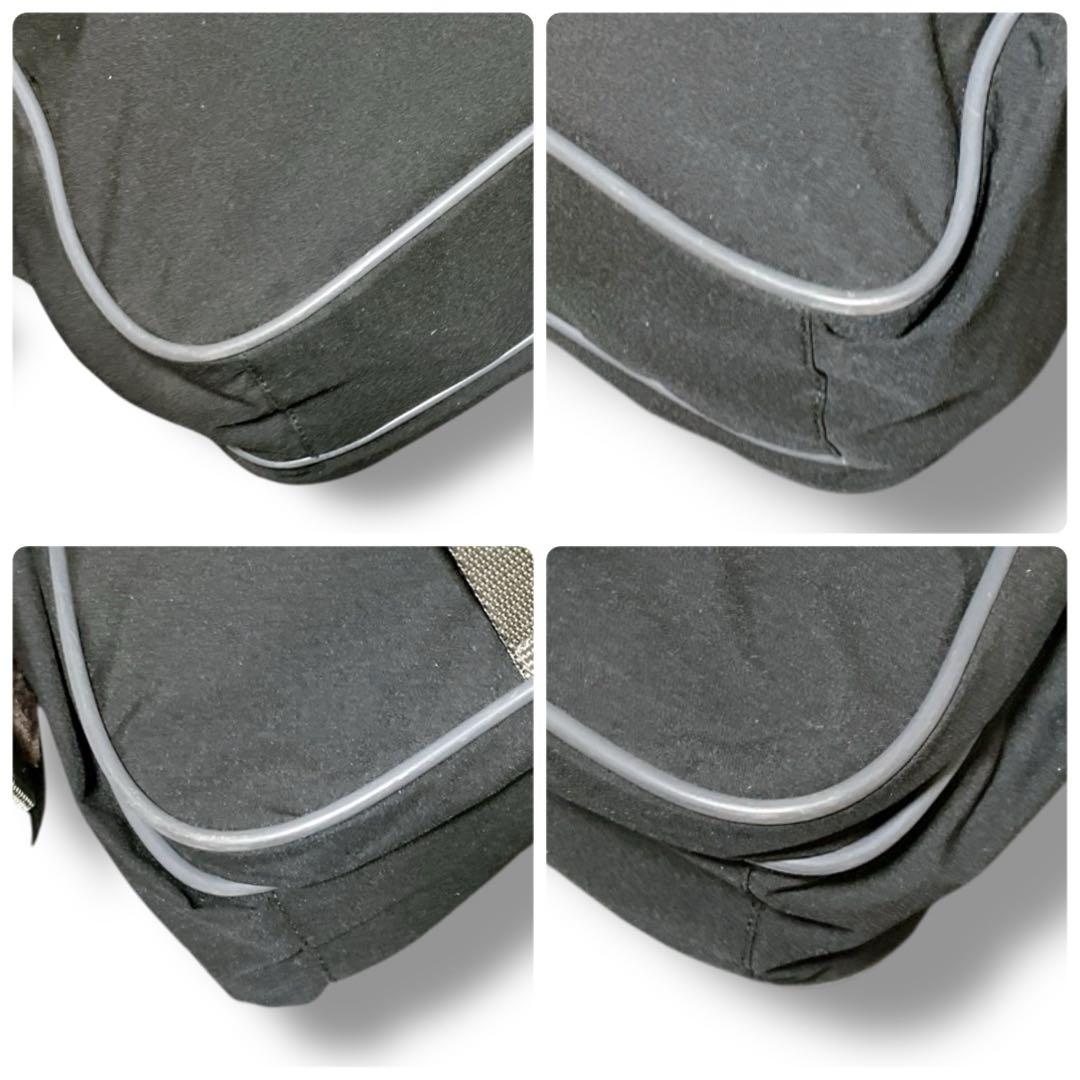 プラダ スポーツ ギャランティ 洗える A4収納可 メッセンジャーバッグブラック