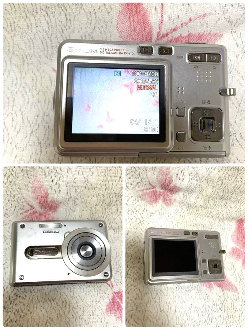 【送料込み】CASIO デジカメEXILIM(EX-S100)★320万画素